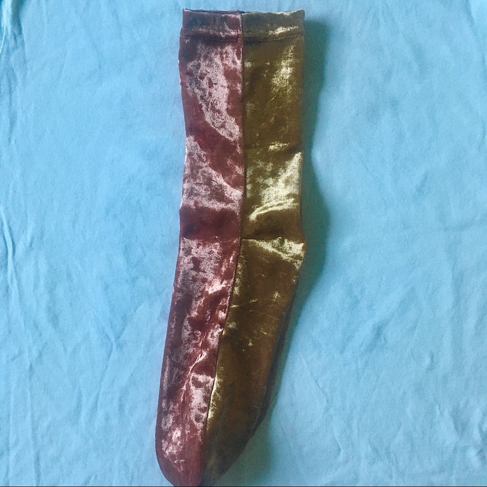 Free People velvet socks